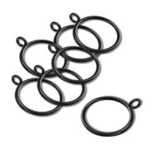Innov Drape Steel Curtain Rings (Set of 10)
